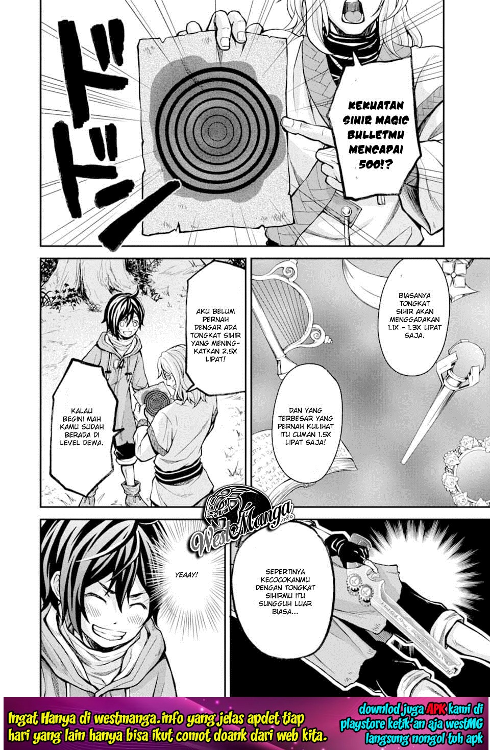 Saisoku Musou No B-kyuu Mahou Tsukai: Ippatsu Utareru Mae Ni Senpatsu Uchikaesu! Chapter 02 Gambar 15